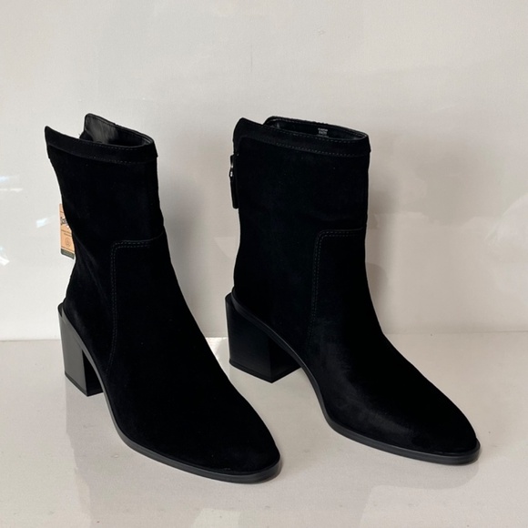 Vince Camuto Shoes - Vince Camuto Kortimy Water-Repellent Suede Mid-Shaft Boots